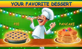 Glowing Pancake Pie Cooking – Dessert Making Sim capture d'écran 1