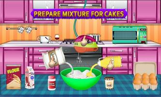 Sports Cake Cooking: Cook Rainbow Chocolate Ball capture d'écran 2