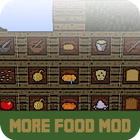 Mod More Food for MCPE أيقونة