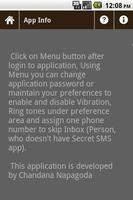 برنامه‌نما Secret SMS عکس از صفحه
