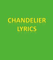 Chandelier Lyrics plakat