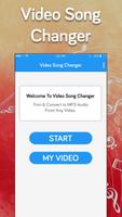 Video background music changer-Change sound Plakat