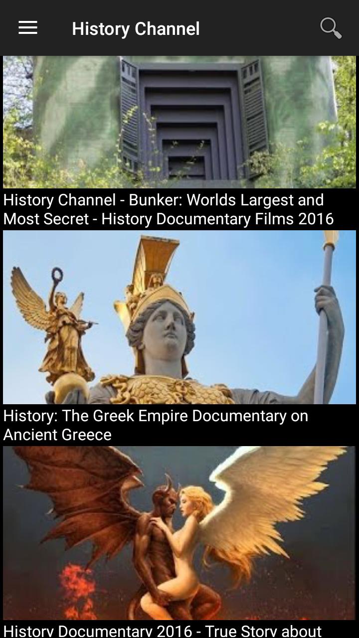documentari history channel scarica