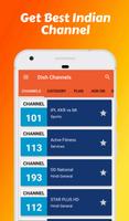 Channel list, channel Recharge for Dish TV DTH app capture d'écran 1