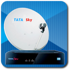 Channel list & Recharge for TATA Sky TV DTH app biểu tượng