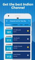 Channel list & Recharge for TATA Sky TV DTH app capture d'écran 1