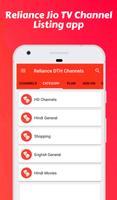 Channel list-Recharge for Reliance Digital Jio TV Affiche