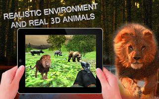 Animal Hunting Challenge 3D Affiche
