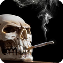 Smoking Skull Live Wallpaper APK