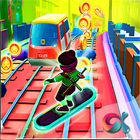 ninja subway surff run: hattori games icône