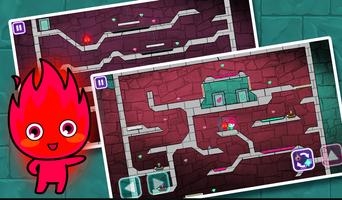 Redboy and icegirl in Light Temple Maze : game kid Ekran Görüntüsü 2