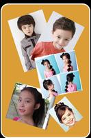 Cute Hair Style - Boy and Girl постер