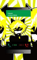 FAKE CALL Miraculus - Catnoir الملصق