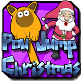 Pou  jump Christmas biểu tượng