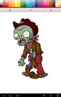 Plants Zombies Coloring capture d'écran 1