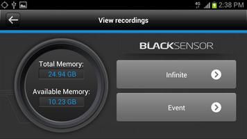 برنامه‌نما Black Sensor Lite عکس از صفحه