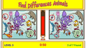Find Differences Animals ภาพหน้าจอ 3