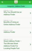 Address Finder Search ảnh chụp màn hình 2