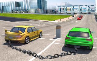 chained Flying car games 3d 2018 Cartaz