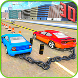 Chained Car Racing – Free Driving Simulator 3D simgesi