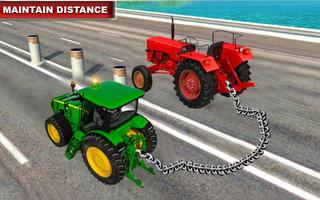Real chained tractors 3d driver capture d'écran 1
