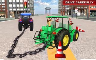 Real chained tractors 3d driver capture d'écran 2