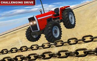 Real chained tractors 3d driver capture d'écran 3