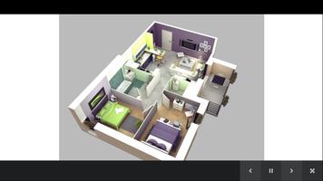 3 डी घर की योजना स्क्रीनशॉट 1