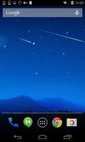 Sky Meteor Live Wallpaper capture d'écran 3