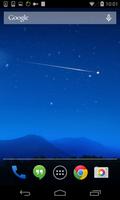 Sky Meteor Live Wallpaper capture d'écran 1