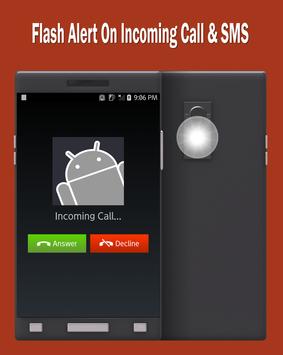 Flashlight Alert On Call & SMS screenshot 1