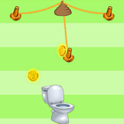 Put Poo in Toilet ícone
