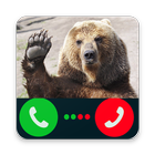 Fake Call Bear icône