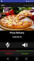 Fake Call Pizza Delivery Affiche