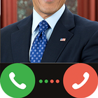 President Fake Call App Free icône