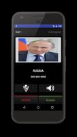 3 Schermata President Fake Call App Free