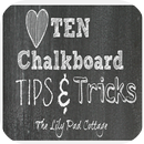 APK chalkboard lettering ideas