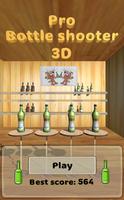 Pro Bottle Shooter 3D پوسٹر
