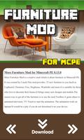 Furniture MODS For MCPE Affiche