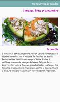 Top Recettes De Salade تصوير الشاشة 3