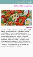 Top Recettes De Salade تصوير الشاشة 2