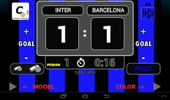 Scoreboard Football Games capture d'écran 2