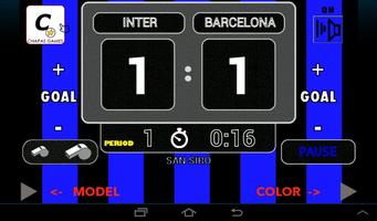 Scoreboard Football Games اسکرین شاٹ 2