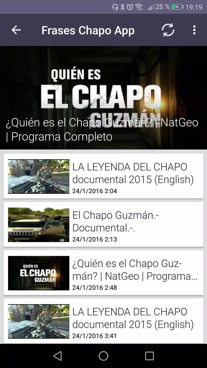 Descarga de APK de Frases Chapo y Memes para Android