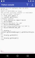 Chaquopy: Python 2 for Android capture d'écran 3
