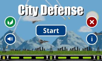 City Missile Defense الملصق