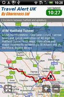 Traffic & Travel Alert UK capture d'écran 1