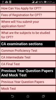 Crack CA exam 2016 capture d'écran 1
