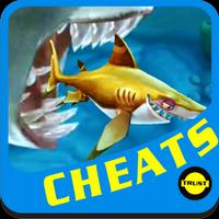 Cheat Hungry Shark World الملصق