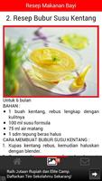 Resep Makanan Bayi 6-12 Bulan captura de pantalla 1